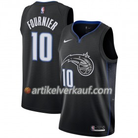 NBA Orlando Magic Trikot Evan Fournier 10 2018-19 Nike City Edition Schwarz Swingman - Herren
